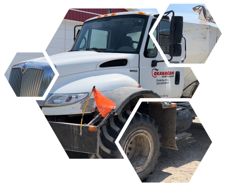 Custom Application, Equipment Rental and Deliver Okanagan Fertilizer